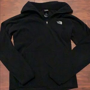 North face quarter zip up